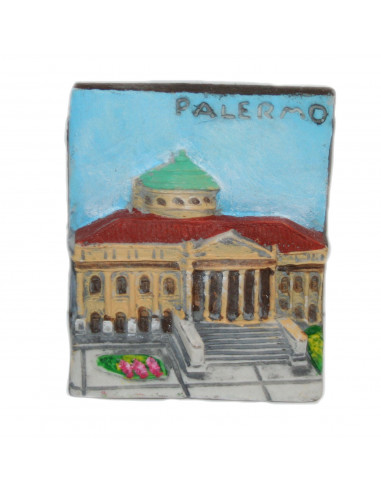 MAGNETE TERRACOTTA TEATRO MASSIMO