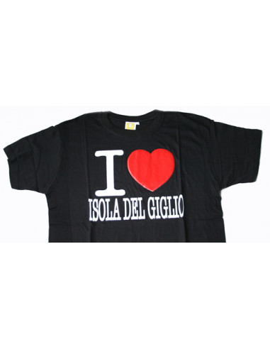 T-SHIRT COTONE ILOVE I.GIGLIO