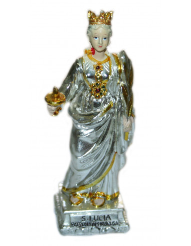 Statua resina Santa Lucia