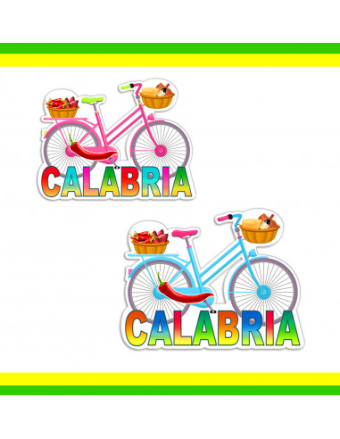 MAGNETE RESINA BICICLETTA CALABRIA