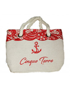 Borsa pizzo piccola Cinque Terre