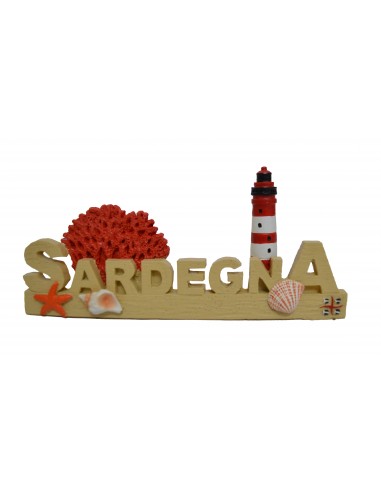 Scritta Sabbia Corallo Sardegna