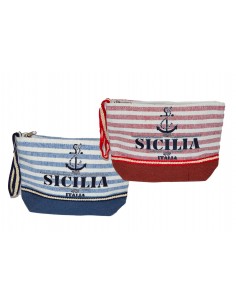 Pochette cotone + poliestere Sicilia