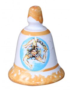 Campana ceramica mini Trinacria l.colorata