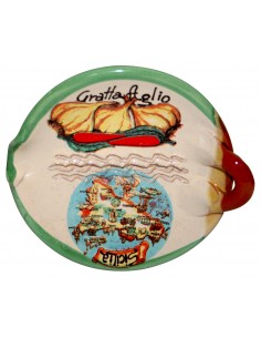 Gratta aglio ceramica linea colorata