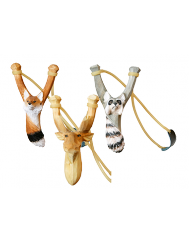 Fionda legno animali