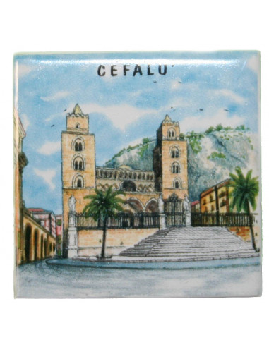 MAGNETE CERAMICA MATTONCINO CEFALU'