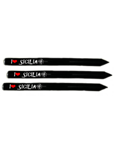 MATITONE NERO STRASS SICILIA