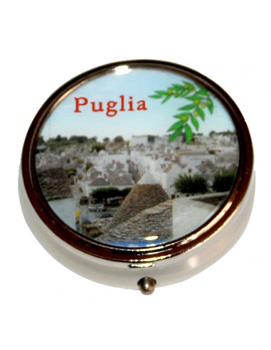 Portapillole metallo Puglia