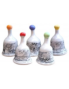 Campanella ceramica Sicilia