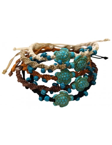 Bracciali pietra turchese tartaruga tubo