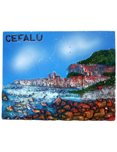 Quadretto resina Cefalù