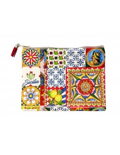 Pochette cotone Maiolica