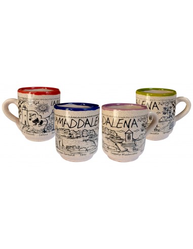Tazzina ceramica La Maddalena