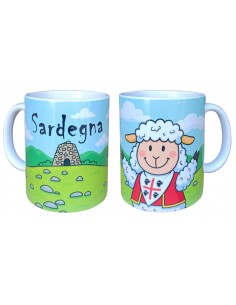 Tazza ceramica Pecora Sardegna