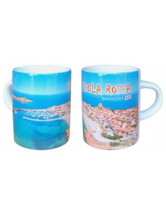 Tazzina ceramica Isola Rossa Sardegna