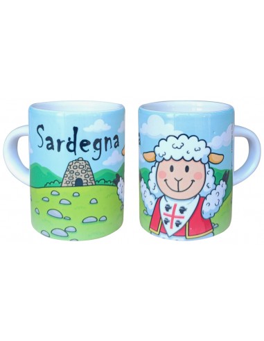Tazzina ceramica Pecora Sardegna