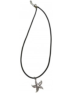 Collana metallo stella