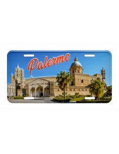 Magnete metallo targa Cattedrale Palermo