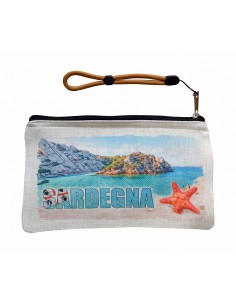 Pochette juta grande Sardegna