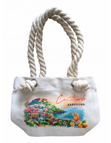 Borsa juta piccola Castelsardo