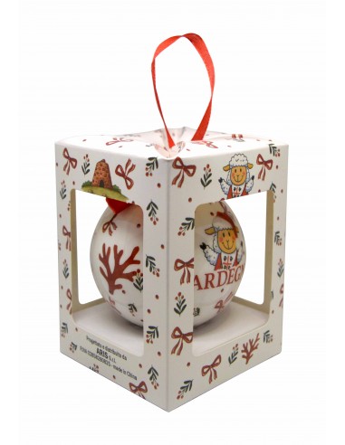 Palla di Natale plastica Sardegna