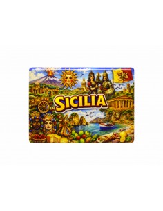 Magnete ceramica rettangolare Sicilia I