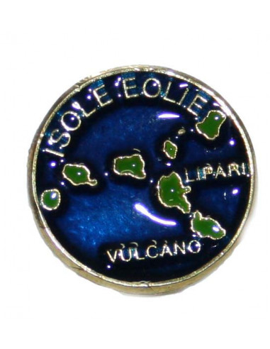 PINS METALLO ISOLE EOLIE